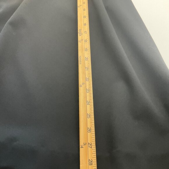 Vintage Rafaella M Made Italy Black Wool A-Line Full Midi Skirt Preppy Old Money - Picture 11 of 12